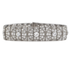 Exceptional Antique Art Deco Platinum Diamond Bracelet, Mallett, England. + Montreal Estate Jewelers