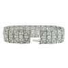 Exceptional Antique Art Deco Platinum Diamond Bracelet, Mallett, England. + Montreal Estate Jewelers