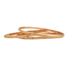 Estate Moroccan 18K Gold Bangle Bracelet (3 Available) + Montreal Estate Jewelers