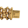 Estate Chimento 18K Gold Flexible Fancy Link Bracelet + Montreal Estate Jewelers