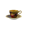 Vintage Aynsley 'Orchard Gold' Small Teacup and Saucer Signed 'N.Brunt' + Montreal Estate Jewelers