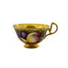 Vintage Aynsley 'Orchard Gold' Large Teacup and Saucer Singed 'N.Brunt' + Montreal Estate Jewelers