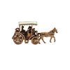 Vintage 14K Two-Toned English Horse Drawn Carriage Charm + Montreal Estate Jewelers
