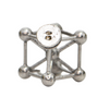 Vintage Sterling Silver Atomium Monument Brussels Charm + Montreal Estate Jewelers