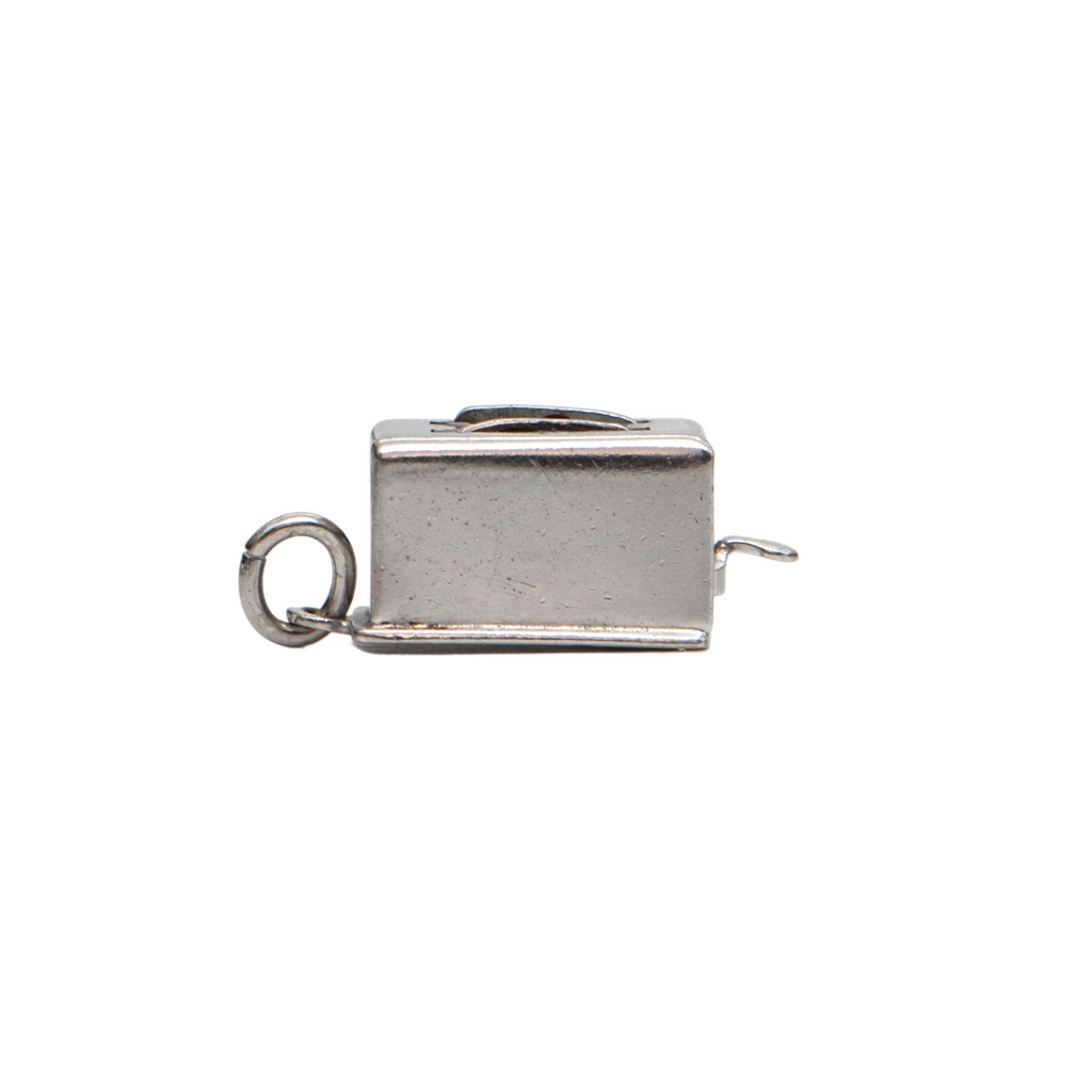 Vintage Sterling Silver Mechanical Toaster Charm + Montreal Estate JewelersVintage Sterling Silver Mechanical Toaster Charm + Montreal Estate Jewelers