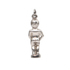 Vintage Sterling Silver Manneken Pis Statue Charm + Montreal Estate Jewelers