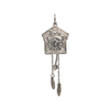 Vintage Sterling Silver Cuckoo Clock Charm + Montreal Estate Jewelers