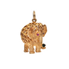 Vintage 14K Gold Elephant Charm + Montreal Estate Jewelers