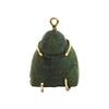 Vintage Carved Nephrite Jade Buddha Pendant + Montreal Estate Jewelers