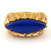 Lozenge Lapis Lazuli Gold ring - Westmount, Montreal