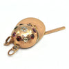Vintage 18k gold charm - Jockey Cap and Whip - Montreal estate jewellers