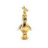 Vintage Enamel 18K Yellow Gold Rooster Charm + Montreal Estate Jewelers