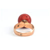 Antique Coral and 18K Gold Ring + Montreal Estate Jewelers