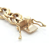 Vintage 18K Yellow Gold Chain Link Bracelet + Montreal Estate Jewelers