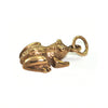 Vintage 10K Yellow Gold Frog Charm + Montreal Estate Jewelers