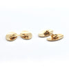 18K Yellow Gold Cufflinks + Montreal Estate Jewelers