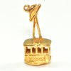 Vintage 18K Yellow Gold Gondola Charm + Montreal Estate Jewelers