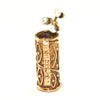 Vintage 10K Yellow Gold Golf Bag Charm with Three Clubs + Montreal Estate Jewelers