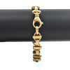 Italian 18K Yellow Gold Link Bracelet + Montreal Estate Jewelers