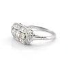 0.91CT Diamond and 18K White Gold Ring + Montreal Estate Jewelers