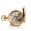 Vintage 18K Yellow Gold Agassiz Pocket Watch C. 1890 + Montreal Estate Jewelers