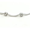 2.22ct diamond choker 18k white gold, montreal estate jewellers