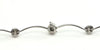 2.22ct diamond choker 18k white gold, montreal estate jewellers