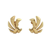 Retro14K Yellow Gold Earrings