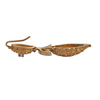 Vintage 'Birks' Diamond 2-Toned 18K Gold Earring with Removable Enhancer + Montreal Estate Jewelers