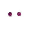 Daisy Exclusive Hot Pink Sapphire Stud Earrings