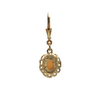 Vintage Cameo 14K Gold Drop Earrings + Montreal Estate Jewelers
