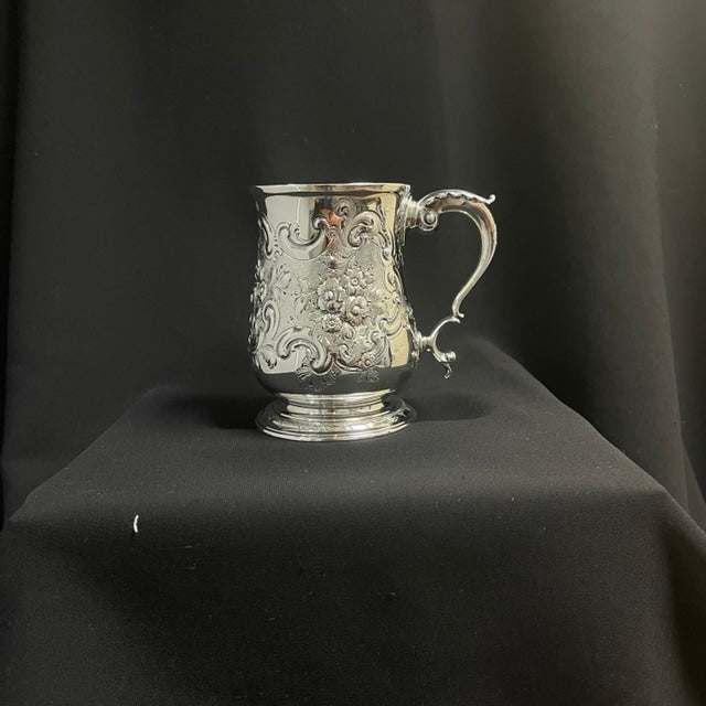 George III English (London) Sterling Silver Tankard C.1770 + Montreal Estate Jewelers