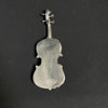 Vintage 900 Silver Violin Miniature + Montreal Estate Jewelers