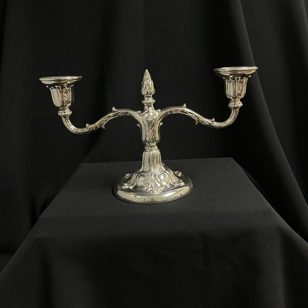 Birks Sterling Silver Candelabras C.1954 (Set of 2) + Montreal Estate Jewelers