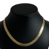 Vintage Italian Graduated Fancy Link 18K Gold Necklace + Montreal Estate Jewelers