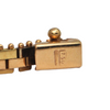 Vintage 18K Tri-Colored Gold Graduated Fringe Necklace + Montreal Estate Jewelers