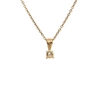 Daisy Exclusive 0.11CT Diamond 18K Gold Pendant + Montreal Estate Jewelers