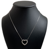 Daisy Exclusive 18K Gold Diamond Open Heart Necklace