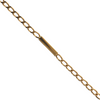 Vintage 18K Gold Fancy Link Chain + Montreal Estate Jewelers