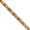 Vintage Italian 'Balestra' 18k Gold Fancy 'S' Link Chain Necklace + Montreal Estate Jewelers