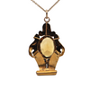 Antique Victorian Citrine 14K Yellow Gold Pendant