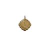 Vintage 18K Gold Devotional Pendant + Montreal Estate Jewelers 