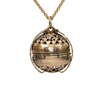 Vintage 14K Gold Orb Locket C.1930's + Montreal Estate Jewelers