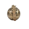 Vintage 14K Gold Orb Locket C.1930's + Montreal Estate Jewelers