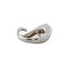 Contemporary 14k Two - Toned Infinity Symbol Ring + Montreal Estate Jewelers