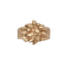 Brutalist Style Gold Ring + Montreal Estate Jewelers