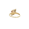 Retro 14K Gold and Ruby Ring