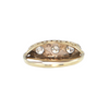 Antique 14k Gold Diamond Ring Circa 1910-1920 + Montreal Estate Jewelers