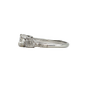 Art Deco Diamond Platinum Ring + Montreal Estate JewelersArt Deco Diamond Platinum Ring + Montreal Estate Jewelers