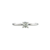 0.51CT Diamond Solitaire 18K Gold Ring - GIA certified + Montreal Estate Jewelers